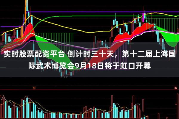 实时股票配资平台 倒计时三十天，第十二届上海国际武术博览会9月18日将于虹口开幕